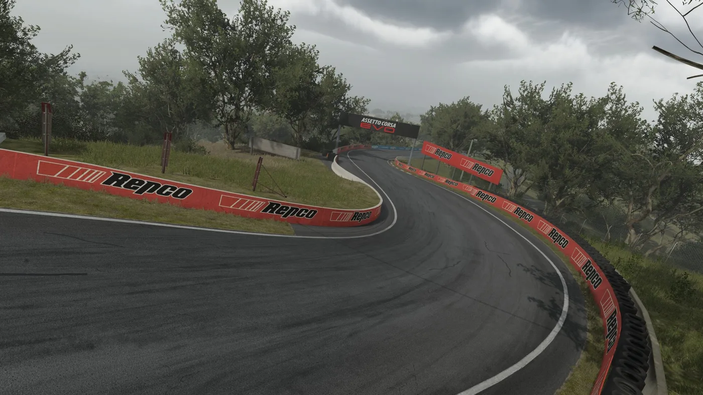 Assetto Corsa EVO Bathurst Decent