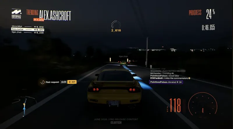 CLUTCH NUIT