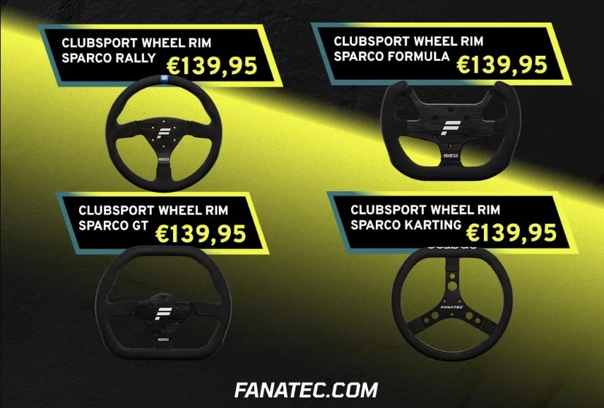Fanatec x Sparco