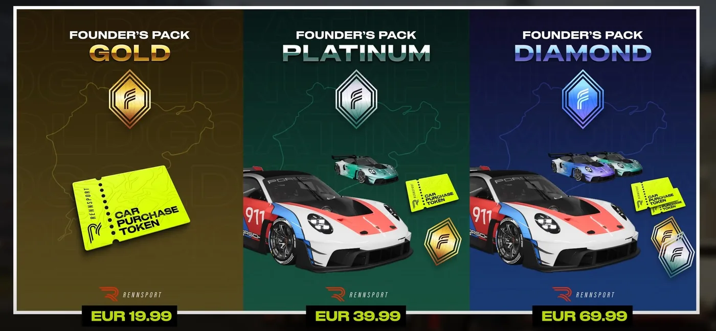 Rennsport founder's pack