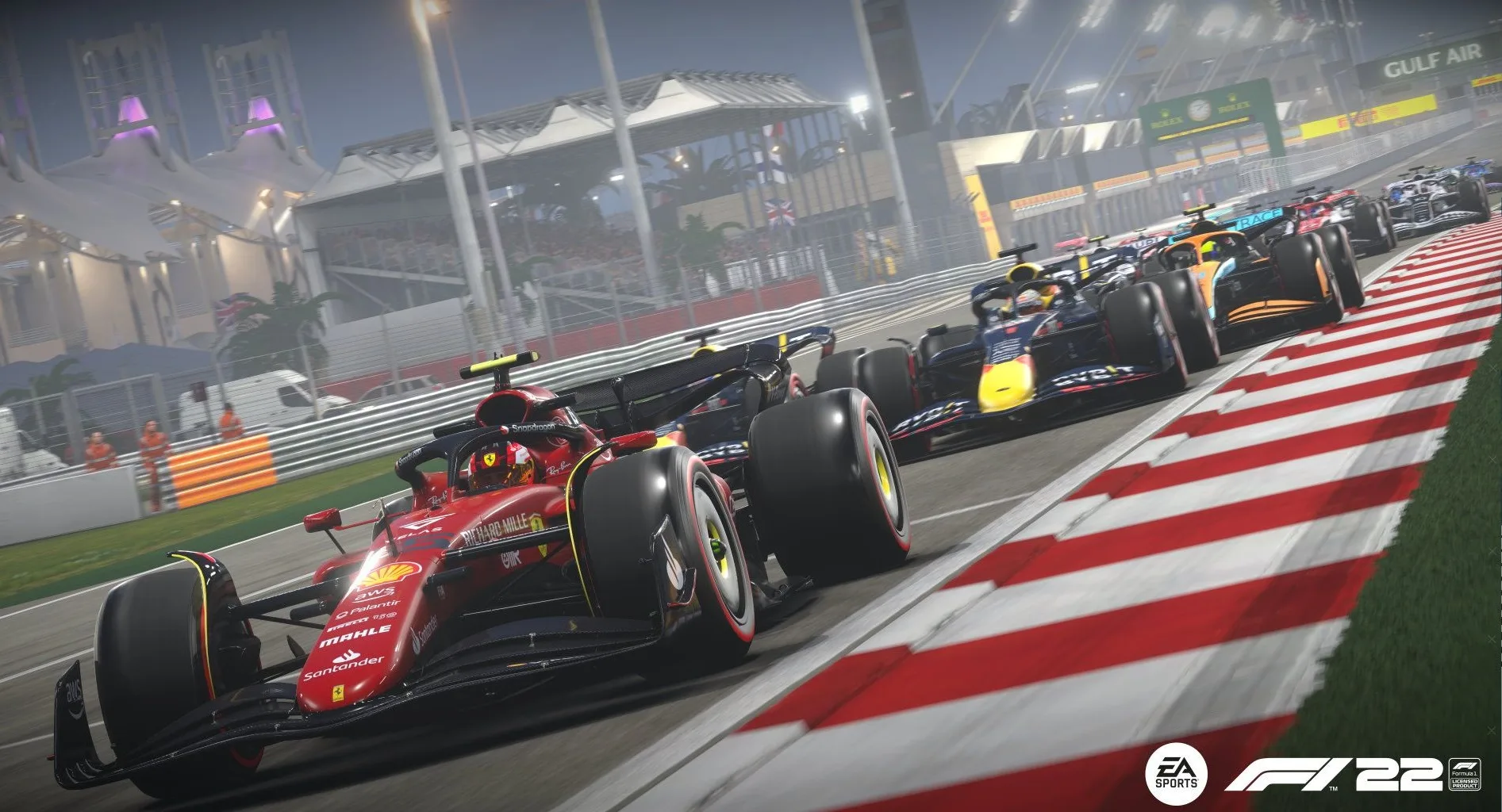 f122 Singapour réglages